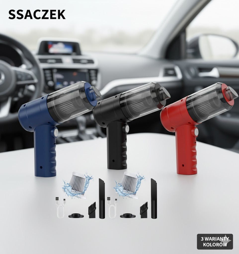 Ssaczek-Przenośny odkurzacz